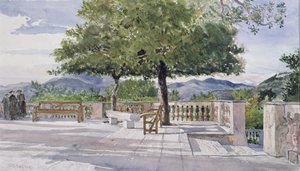 Terraza en Niza de John Fulleylove